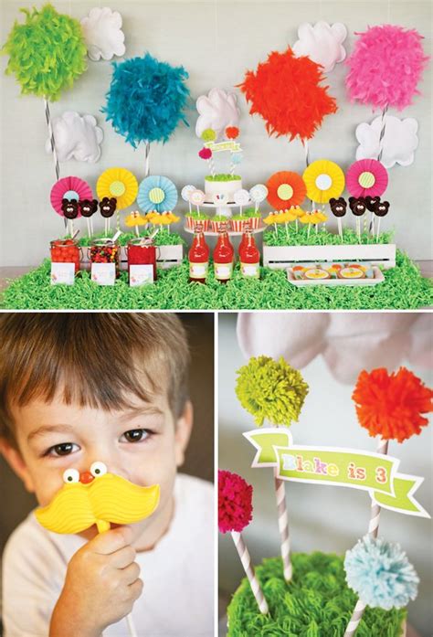 Dr Seuss The Lorax Themed Birthday Party Hostess With The