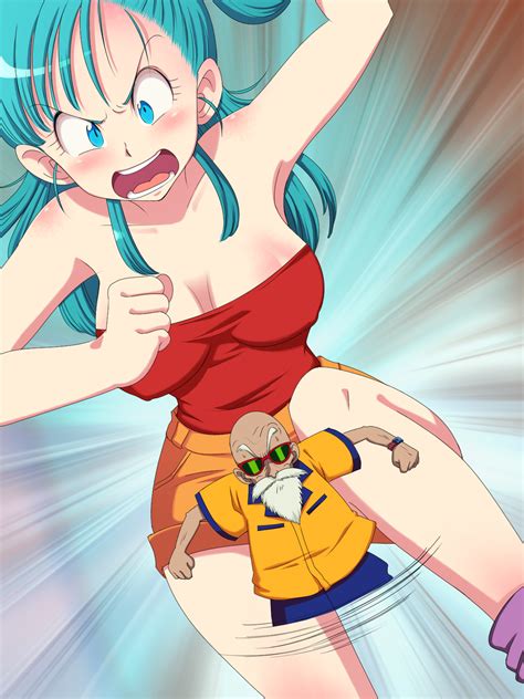 Bulma And Master Roshi Dragon Ball Z Gt Pinterest Dragon Ball Dbz And Anime