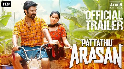 Atharvaa S Pattathu Arasan Hindi Trailer Rajkiran Ashika Ranganath New South Movie