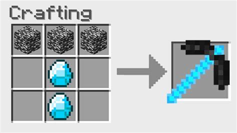 7 New Ways To Craft With Bedrock In Minecraft Youtube