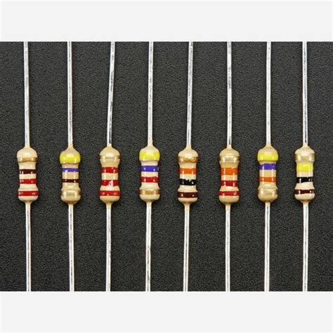 Through Hole Resistors 220 Ohm 100k Ohm 5 14w Pack Little Bird