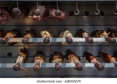 Brazilian Spit Grilled Meat Stock Photo Shutterstock