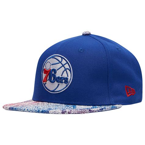 Now with 20% off on marked products! KTZ Philadelphia 76ers Nba 9fifty Visor Craze Snapback Cap ...