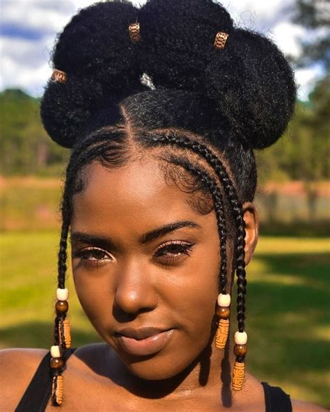 25 Beautiful Black Women Unapologetically Rocking Creative Natural Hairstyles Natural Hair