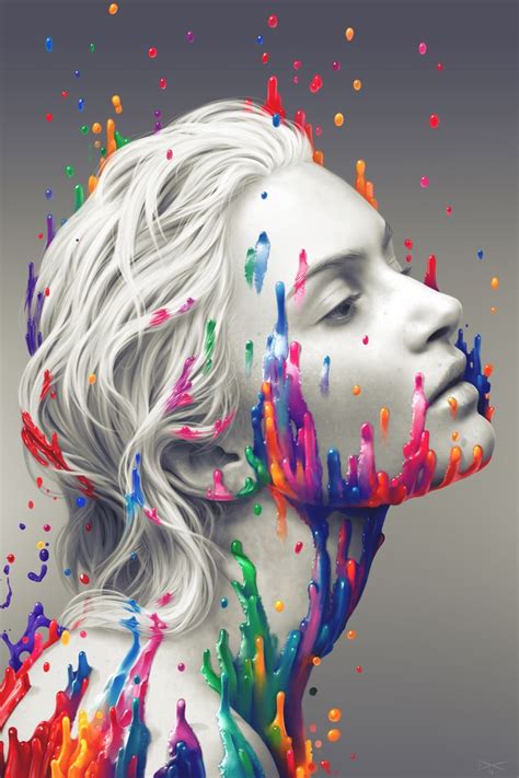 A Splash Of Colour By Arcipello On Deviantart Color Splash Surreal