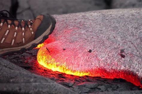 ¿qué Pasa Cuando Pisamos Lava Volcánica Experimento
