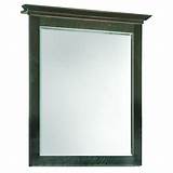 Pictures of White Framed Mirror 30   40