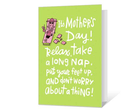 Funny Mothers Day Card Printable Funny Mothers Day Funny Mother