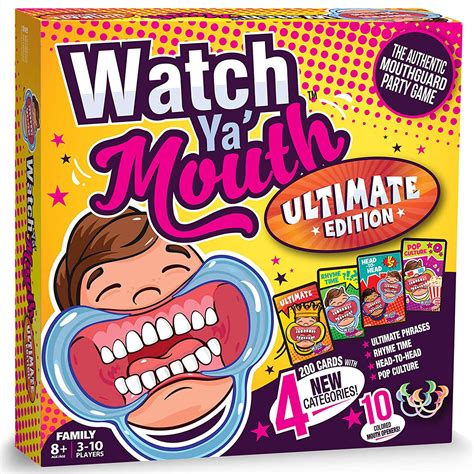 Watch Ya Mouth Ultimate Edition Board Game At Mighty Ape Australia