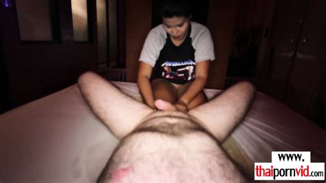 big ass thai teen massages and sucks her clients cock and balls eporner