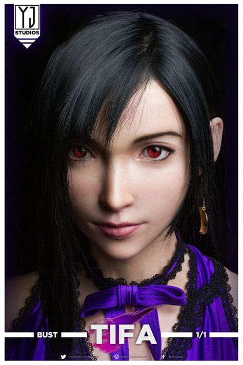 Final Fantasy Tifa Lockhart 11 Resin Bust Von Yj Studios
