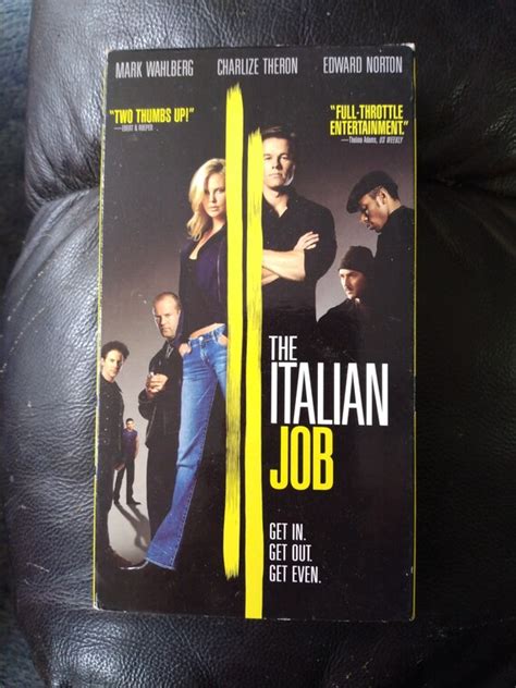 The Italian Job Vhs Etsy