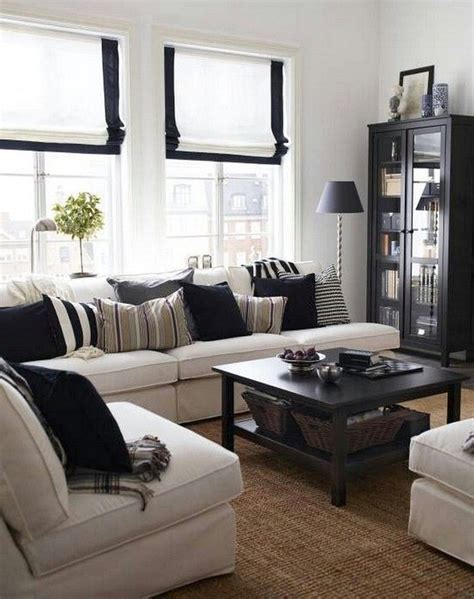 Black And Cream Living Rooms
