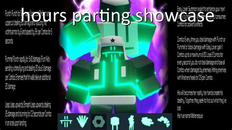 Parting Host Showcase Roblox Hours Youtube