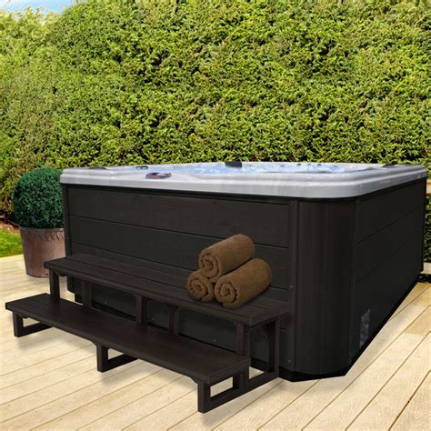 【sportsandoutdoors】american Spas 7 Person 56 Jet Acrylic Square Hot Tub With Ozonator And