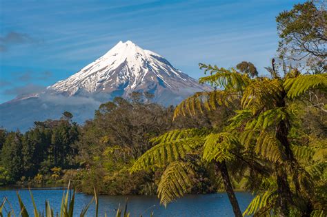 Neuseeland Mount Taranaki Im Frühsommer Foto And Bild Landschaften