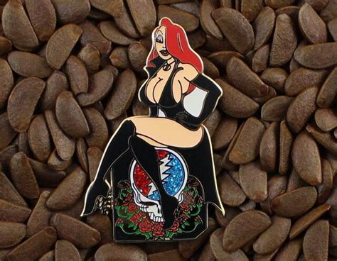 Jessica Rabbit Pins Sexy Glown Grateful Dead Pin Affordable Limited