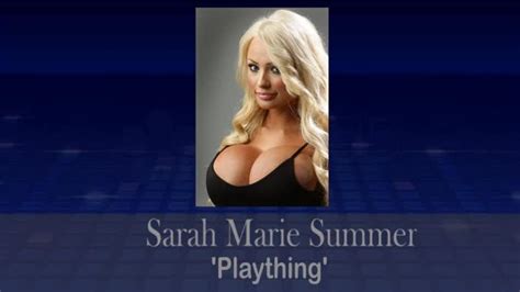 Sarah Marie Summer Plaything News Com Au Australias Leading News Site