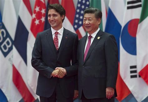 Trudeau Xi Face Off On Future Of Trade As Pm China Trip Begins In