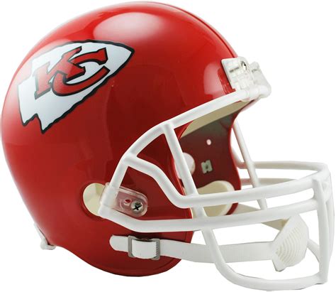 Riddell Kansas City Chiefs Vsr4 Full Size Replica Football Helmet