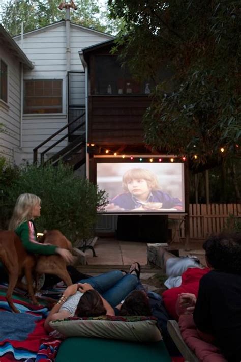 It was easy to do and all we needed was 3 products. Build A Backyard Movie Theater • The Garden Glove