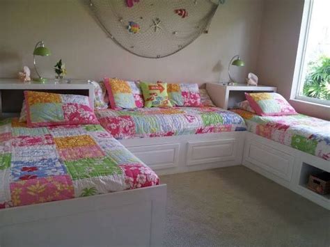 Beautiful Bedroom For Triplets Or Bedroom And Couch For Twins
