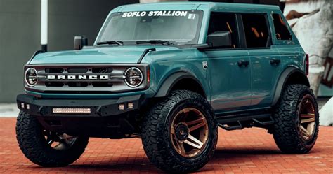 Soflo Jeeps Unveils Slantback Bronco Based Stallion With Over 700