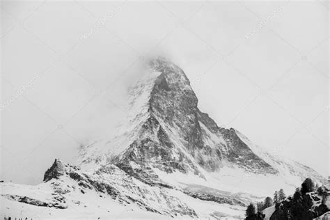 Snow Capped Mountain In Switzerland — Stock Photo © Somchaij 82153620