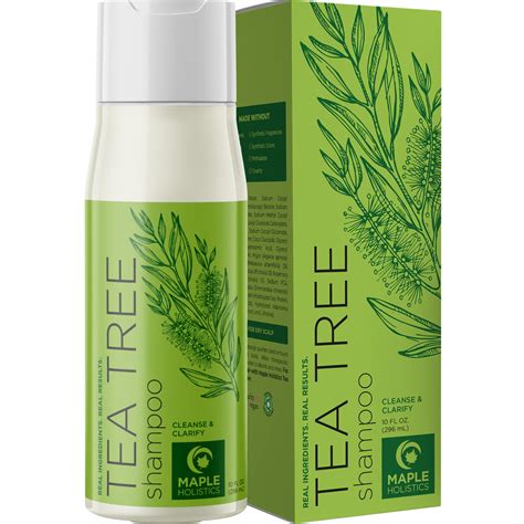 Maple Holistics Sulfate Free Clarifying Shampoo With Tea Tree Oil For