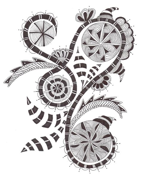 Zentangle Made By Mariska Den Boer Doodles Zentangles Doodling