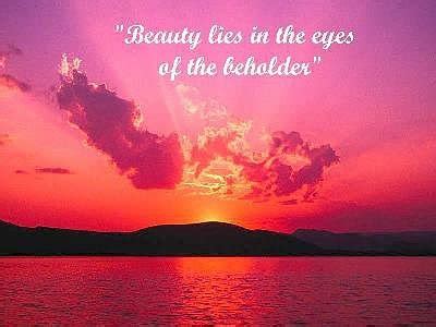 Beauty Is In The Eyes Captions Beautiful