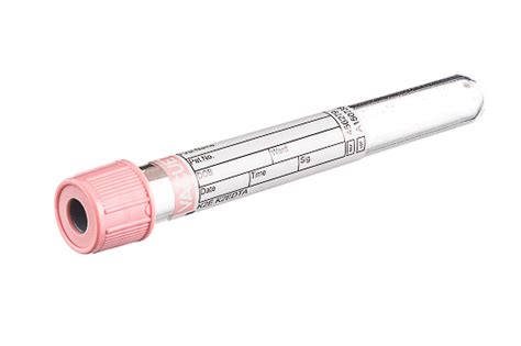 Greiner Bio One Pink Top Tubes K2 EDTA Plastic 6ML 50 Bx