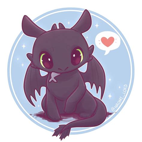 Toothless In 2019 Cute Drawings Cute Dragons How Train Your Dragon
