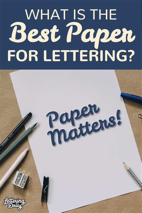 Serifs and display fonts dominate, while mixing typefaces is a fundamental practice for generating stunning designs where typefaces with very different qualities, weights and styles work together in perfect harmony, to create a very strong visual impact. What Is The Best Paper For Lettering? 2019 | Hand ...