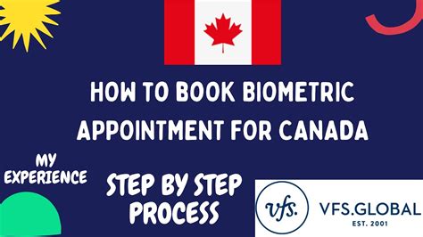 How To Book Biometrics Appointment For Canada Step By Step Process