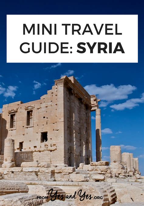 Mini Travel Guide Syria