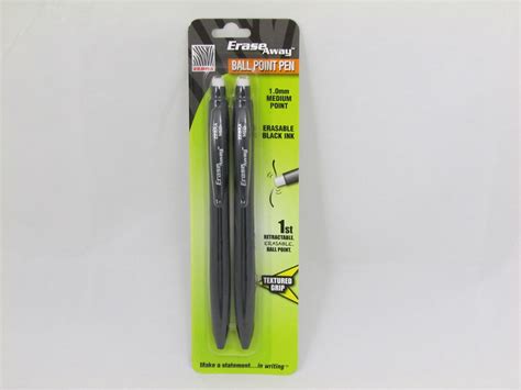 This allows me to write and draw more without consuming too much space on my paper. Erasable Ballpoint Pen - The Erase Away by Zebra