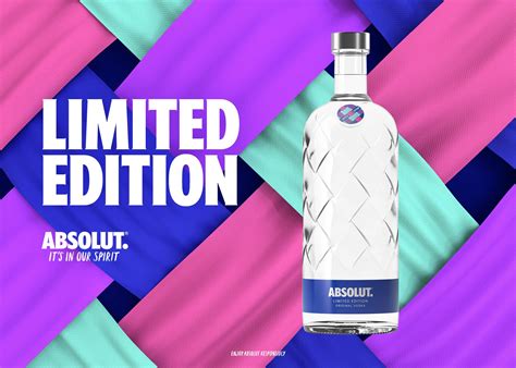 absolut vodka launches new limited edition bottle celebrating the power of mixing to drive