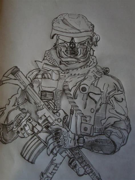 Call Of Duty Sketches Drawings Art