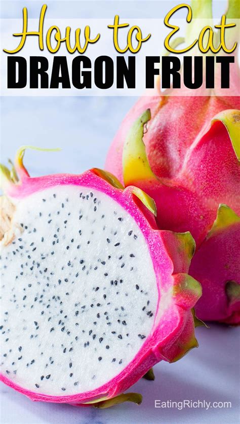 It is shaped like a big mango, not only has high nutritional value, but also good to eat. How To Eat Dragon Fruit in 2020 | Dragon fruit, Dragonfruit recipes, Fruit