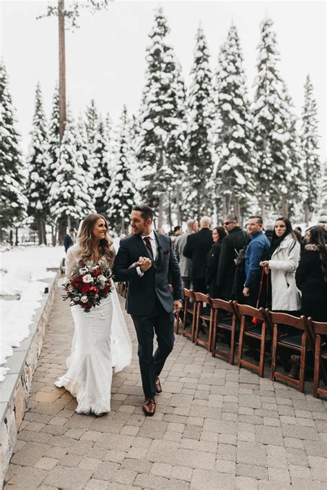Winter Wedding At Lake Tahoe