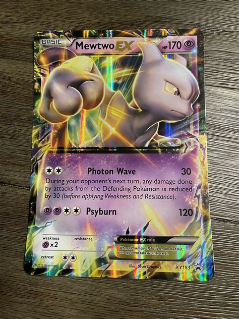 Mavin Pokemon Mewtwo Ex Jumbo Card Ultra Rare Holo Foil Hp 170 Xy183