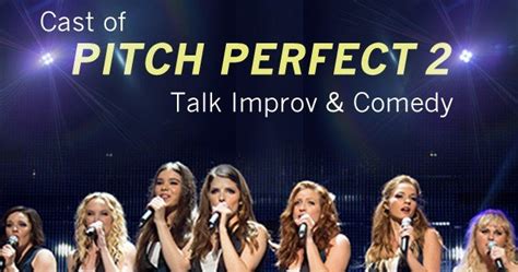 Pitch perfect 2 has been announced and is set to begin filming soon. The Cast of PITCH PERFECT 2 Talk Improv and Comedy
