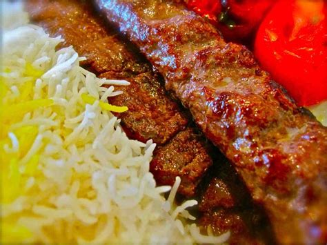 Pesian Kebab With Rice Chelo Kabab Soltani Persian Yum Food