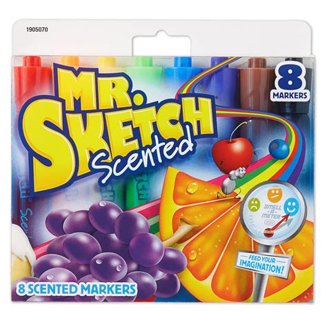 Mr Sketch® Scented Markers 8 Per Pack 4 Packs