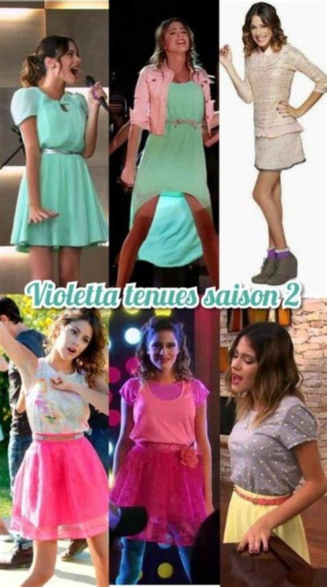 Violette Tenues Saison 2 Outfits Series De Disney Chanel Martina