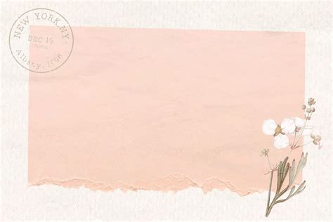 Download Premium Vector Of Crumpled Ripped Pink Paper Background Vector