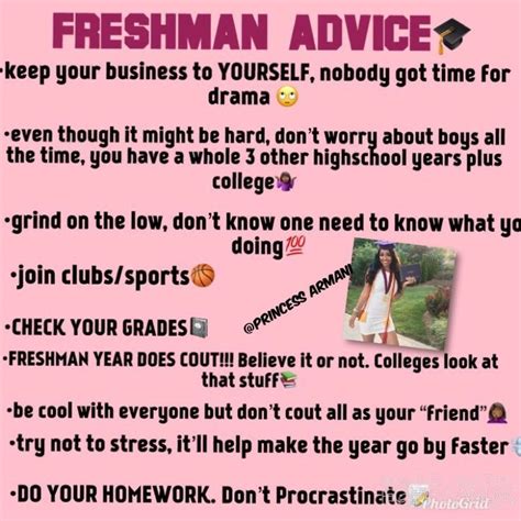 Freshman Tips Freshmen Tips High School High School Prep Freshman Advice High School Life