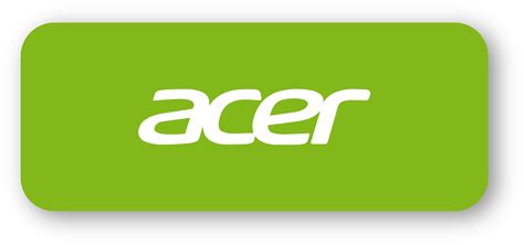 Acer Company Logo With Realistic Shadow Popular Computer And Laptop