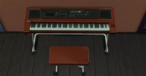 Ts4 Keyboard Piano By Adonispluto Sims 4 Electronics